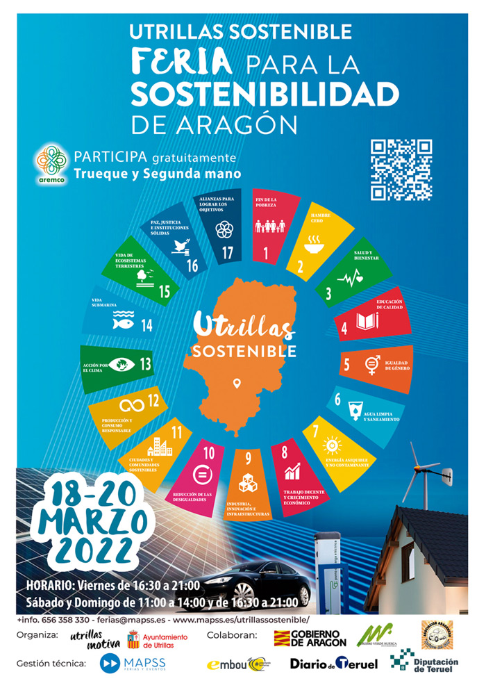 Utrillas Sostenible. Feria para la Sostenibilidad de Aragón